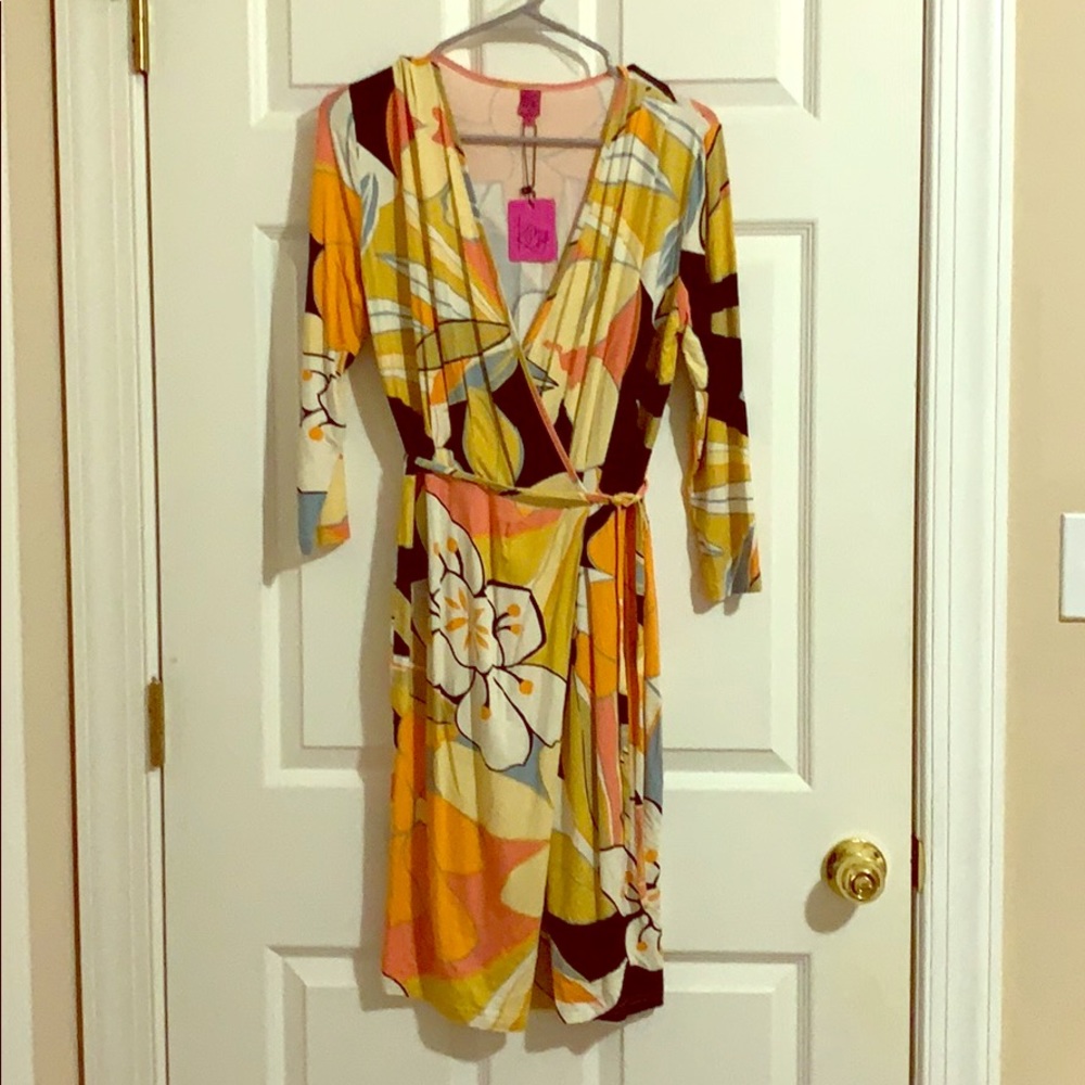 Floral dress size M